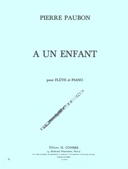 A un enfant